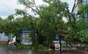 В Татарстане 2 и 3 августа ожидаются грозы и сильный ветер