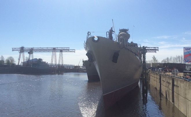 В Зеленодольске спустили на воду «Гепард-3.9» для Вьетнама