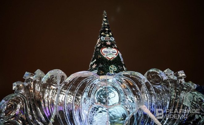 В казанском парке Карима Тинчурина установят елку за 3 миллиона рублей