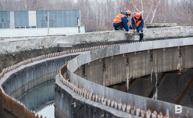 Реконструкция очистных сооружений Казани завершена наполовину