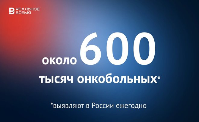 Ежегодно рак выявляют примерно у 600 тысяч россиян — это много или мало?