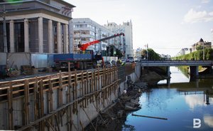 Власти Казани сообщили об окончании капитального ремонта подпорной стены на Булаке