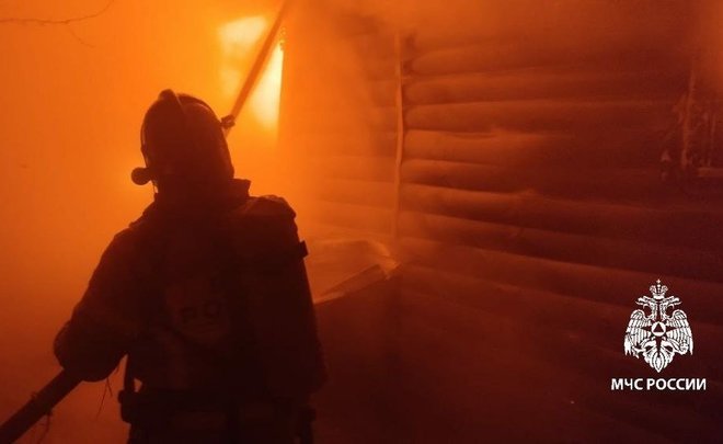 В Актанышском районе Татарстана пожар унес жизнь мужчины