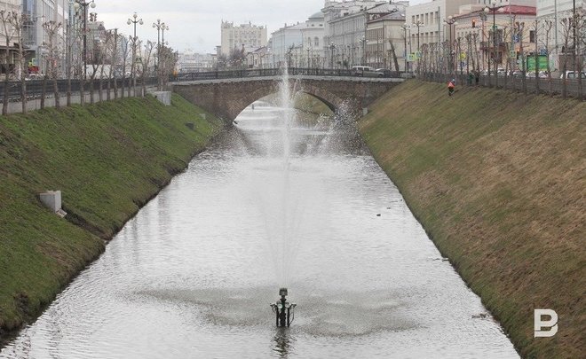 В Казани запустили каскад фонтанов на Булаке
