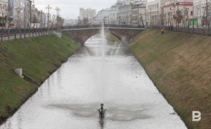 В Казани запустили каскад фонтанов на Булаке