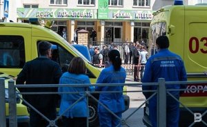 Спецборт МЧС с пострадавшими при стрельбе в Казани отправился в Москву