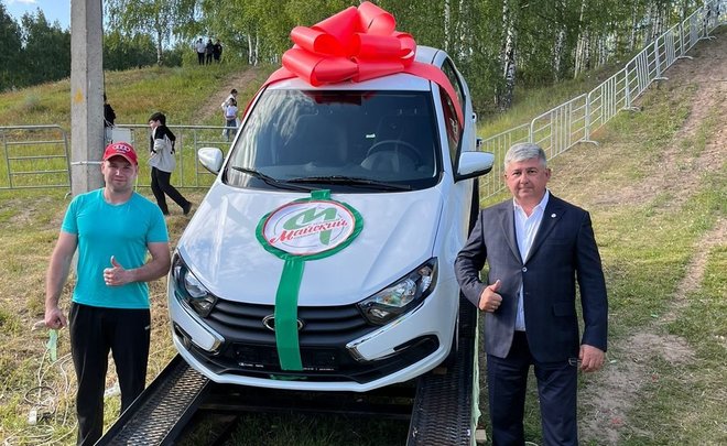 В Зеленодольском районе определили абсолютного батыра по борьбе куреш