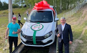 В Зеленодольском районе определили абсолютного батыра по борьбе куреш