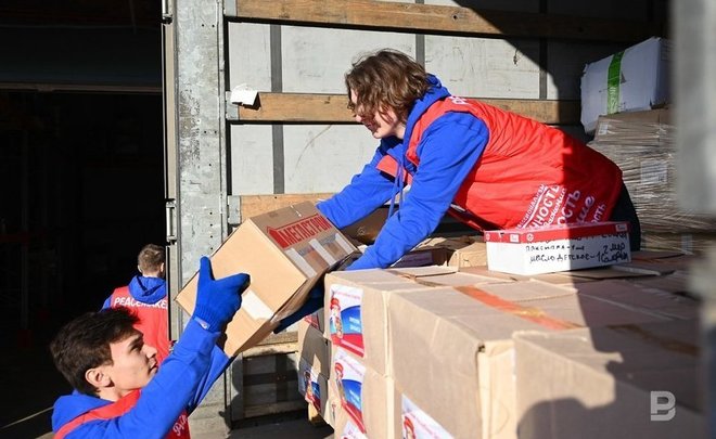 Татарстан вновь отметили среди регионов, наиболее активно участвующих в оказании гуманитарной помощи