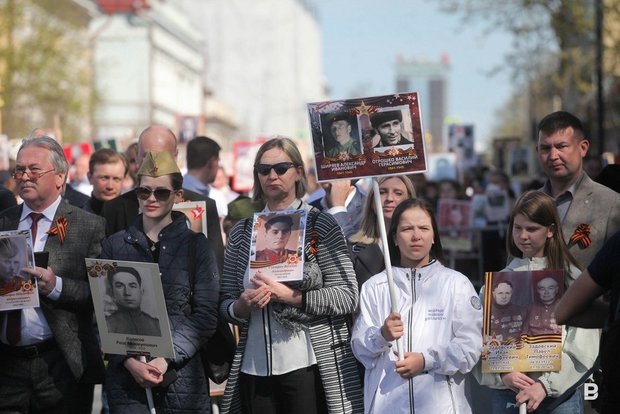 В каком году впервые прошел бессмертный полк в россии