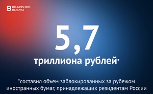 Объем заблокированных за рубежом бумаг резидентов России составил 5,7 трлн рублей — это много или мало?