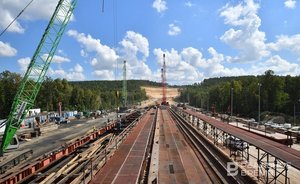 Мост через Волгу на М-12 в Татарстане прошел приемочные испытания