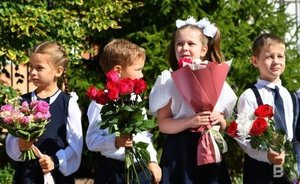 В Татарстане первый звонок прозвенит для более 55 тысяч первоклассников