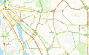 Утром вторника пробки в Казани достигли 9 баллов