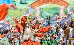 Соцсети: в Татарстане во время празднования Сабантуя запряженная лошадь влетела в толпу