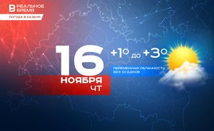 Сегодня в Казани ожидается до +3 градусов