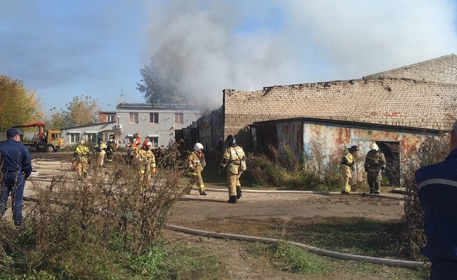 Склад бывшего зятя Николая Колесова сгорел в Казани