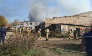 Склад бывшего зятя Николая Колесова сгорел в Казани