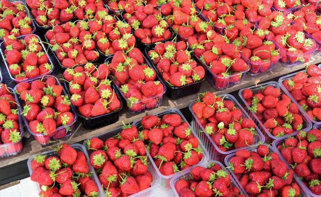 Стоимость клубники на рынках Казани в два раза выше, чем в Краснодаре и Волгограде