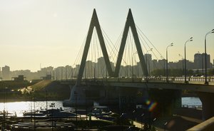 В субботу в Казани ограничат движение по мосту «Миллениум»