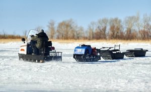 Ледовая переправа Зеленодольск — Нижние Вязовые через Волгу в Татарстане возобновила работу