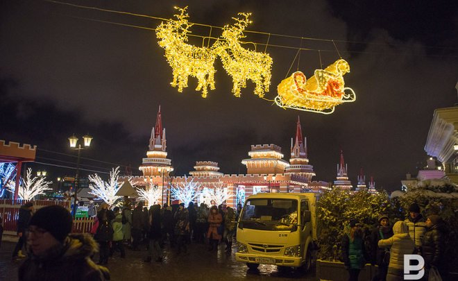 На Кремлевской набережной Казани 16 декабря откроется сказочный городок