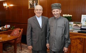 Шаймиев обсудил с муфтием Дагестана сотрудничество в сфере религиозного образования и духовной культуры