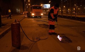 Власти Казани о ямочном ремонте: «Сколько необходимо ям устранить, столько и устраним»