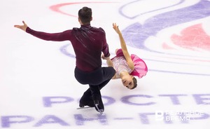 Фигуристы Анастасия Мишина и Александр Галлямов выиграли короткую программу на чемпионате России