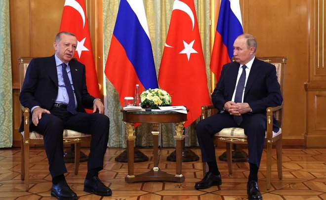Путин и Эрдоган договорились об оплате поставок газа из России в рублях