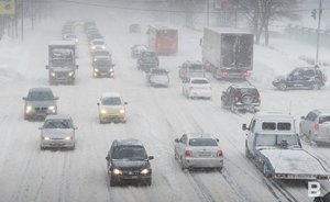 В Казани за минувшие сутки зарегистрировали 166 ДТП