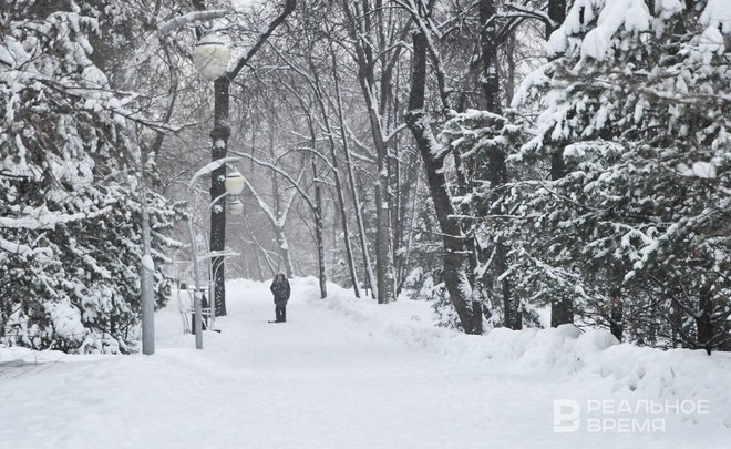Жителей Татарстана предупредили о понижении температуры до -28 градусов