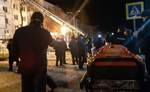 Из взорвавшегося в Набережных Челнах подъезда спасатели вынесли кота