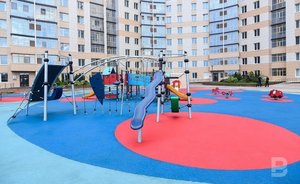 В Спасском районе Татарстана появилась безбарьерная игровая площадка