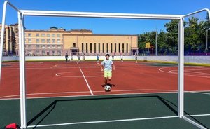 На строительство спортивной площадки в казанской школе №49 потратят 27,6 млн рублей