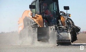 В Тюлячинском районе Татарстана отремонтировали участок трассы М-7