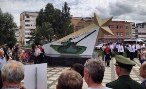 В Казани открыли памятник воинам-танкистам, заложенный в мае