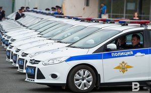 В Казани столкнулись две легковушки и самосвал — видео