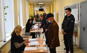 Активность избирателей на довыборах депутатов Госсовета Татарстана по состоянию на 12:00 составила 9,16%