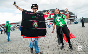 «Казань Арена» на матче Россия — Мексика повторила рекорд посещаемости стадиона