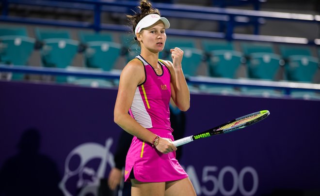 Кудерметова проиграла в своем первом финале турнира WTA