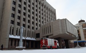 В здании Госсовета Татарстана произошло короткое замыкание