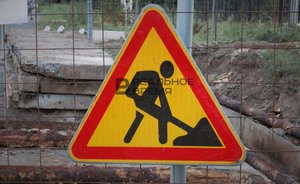 В Казани закрылось движение по мосту через озеро Нижний Кабан