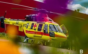 В Казань вертолетом санавиации доставили единственного выжившего при очистке канализации в Нижнекамском районе