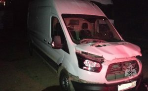 В Казани произошла вспышка из-за неисправности двигателя Ford Transit, пострадавших нет