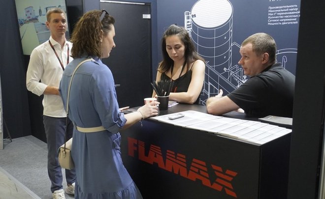 Сборный стальной резервуар FLAMAX представили на выставке «Уголь России и майнинг — 2023»