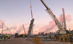 На этиленнике «Нижнекамскнефтехима» приступили к сборке главного оборудования — печей пиролиза