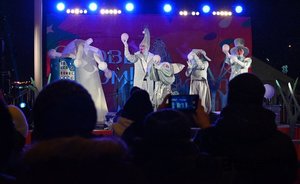 Новогодние мероприятия в парках и скверах Казани посетили более 95 тысяч человек