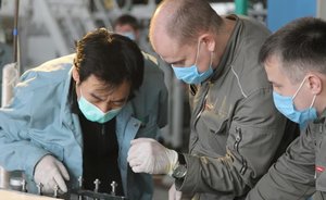 Завершается пусконаладка линии «Нижнекамскнефтехима» по производству медицинских масок