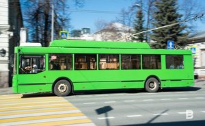 С начала июня в Казани временно изменится схема движения троллейбусов №1